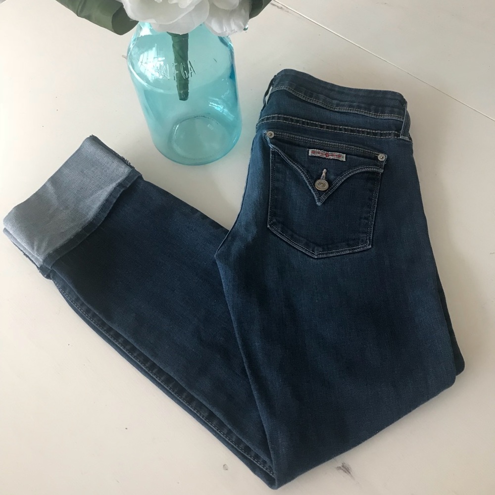 Hudson Cuffed Jeans size 29
